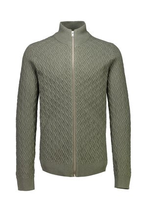 Strickjacke - army