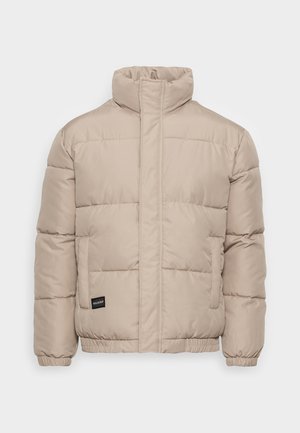 WIDE CHANNEL COZY MOCK - Winterjacke - tan