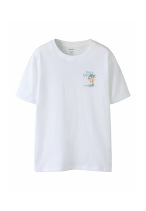 Name it, T-SHIRT REGULAR FIT - T-shirt imprimé - bright white