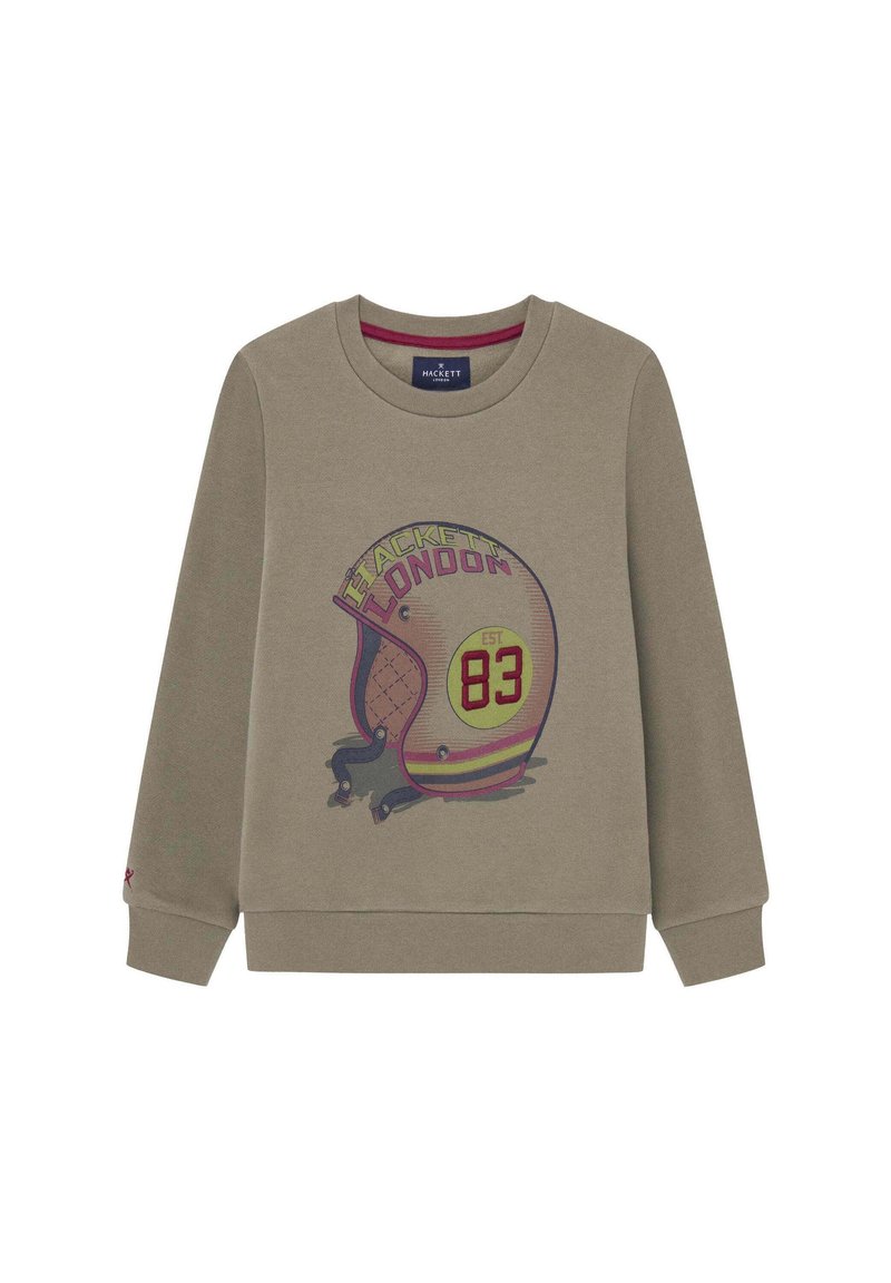 Hackett London Sweater donkergroen Hackett London Sweater donkergroen