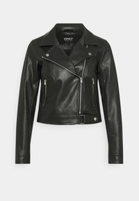 ONLBEST BIKER - Jakna od umjetne kože - black