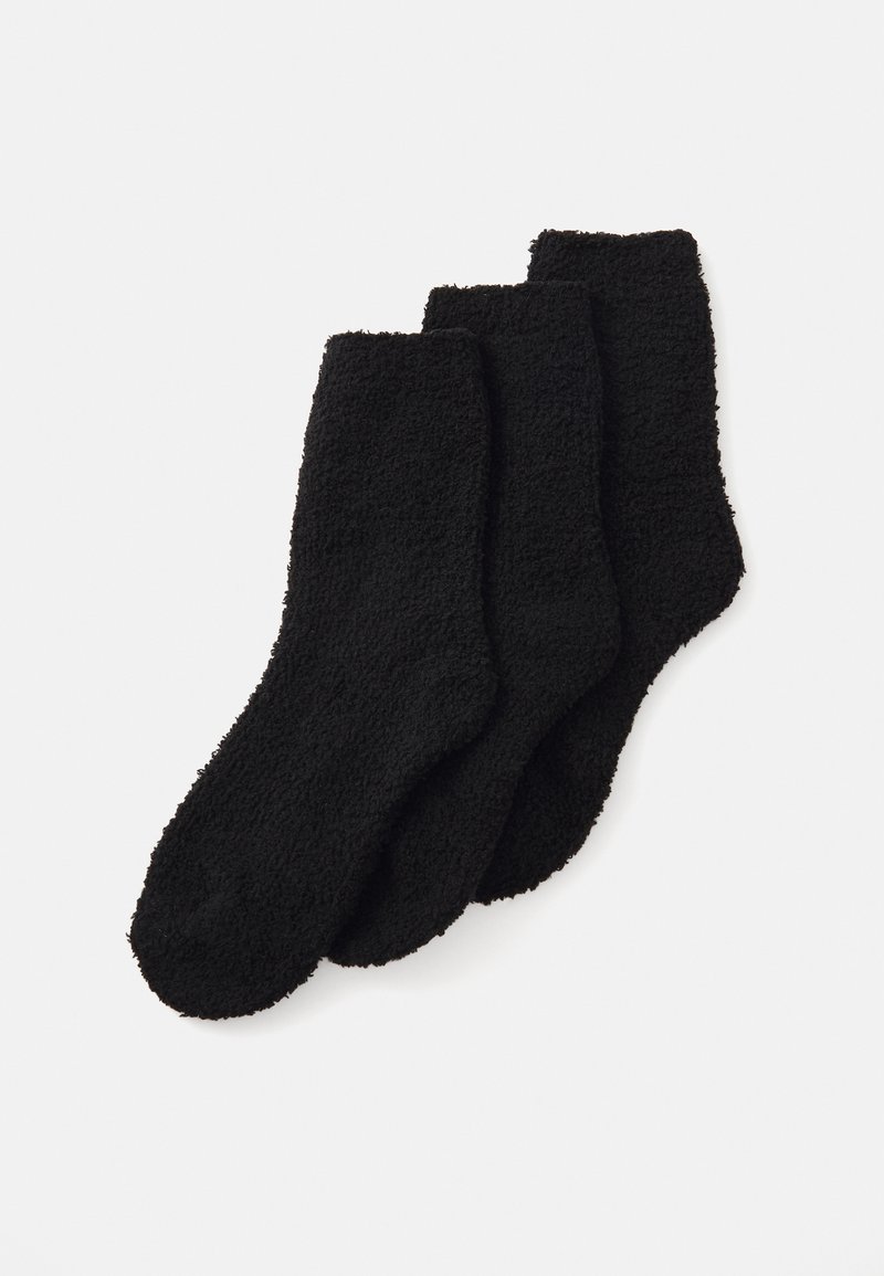 Even&Odd COSY SOCKS 3 PACK - Κάλτσες - black
