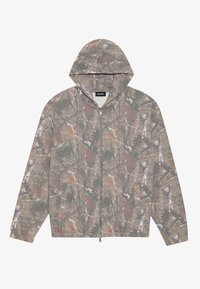 FADED CAMO ZIP HOODIE UNISEX - Sweatjacke - camo