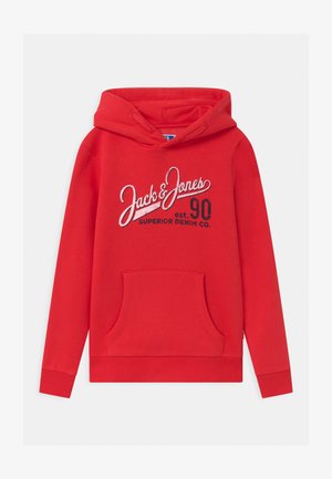 JJELOGO - Hættetrøjer - true red
