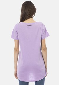 Trussardi Action T-shirt print - lilac