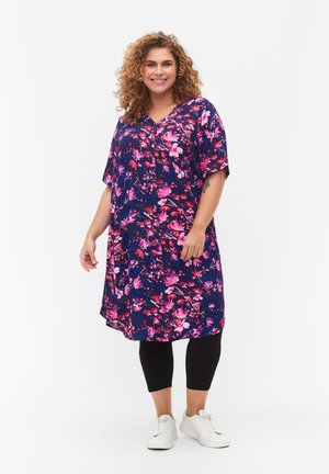 Zizzi WITH BUTTONS - Legging - black