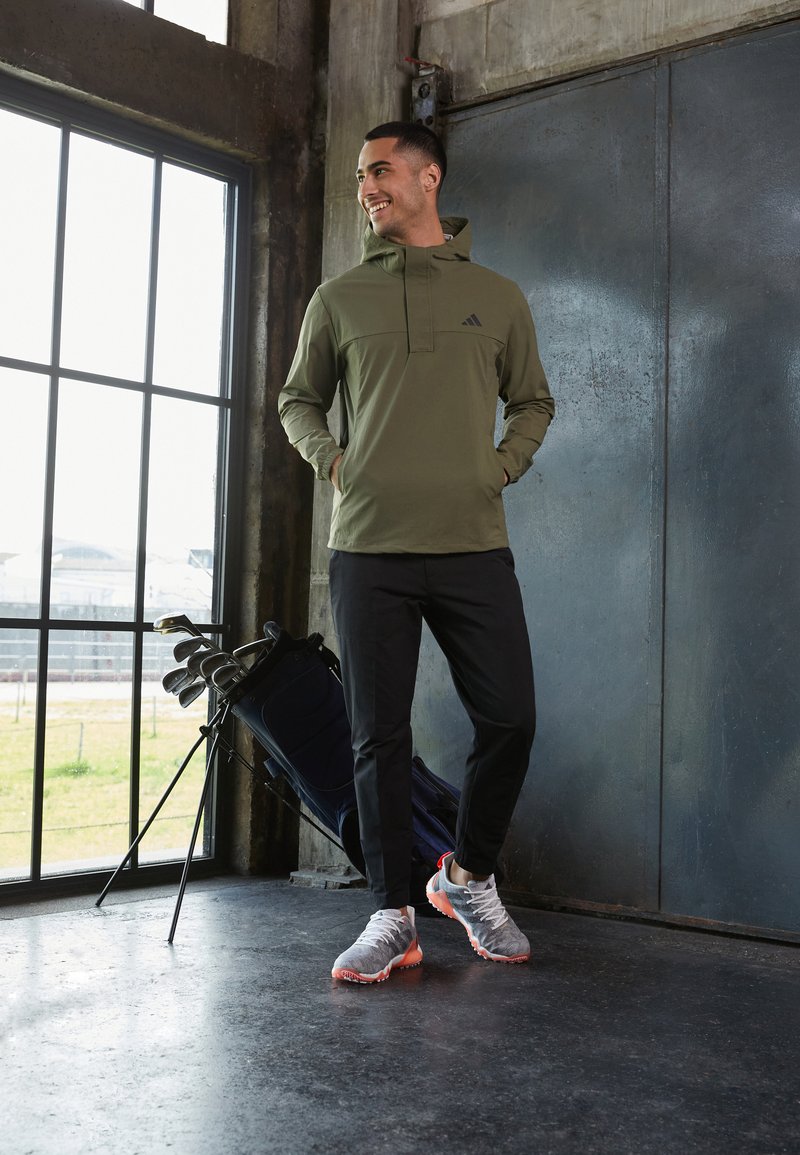 adidas Golf MENS RIPSTOP QUARTER ZIP HOODIE Outdoorjas olive strata/olijfgroen Zalando.nl