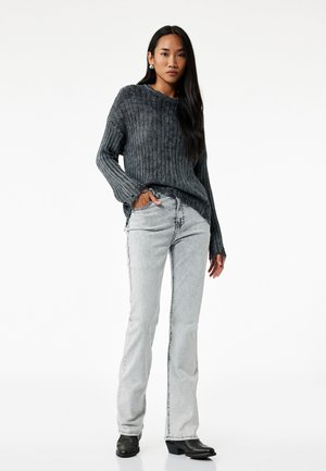 Flared Jeans - grey