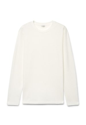 Calliope, T-SHIRT TINTA UNITA - T-shirt à manches longues - bianco lana