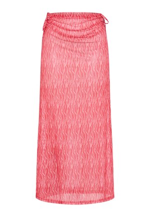 LASCANA, LASCANA MESHROCK - Strandaccessoire - koralle-rosé bedruckt