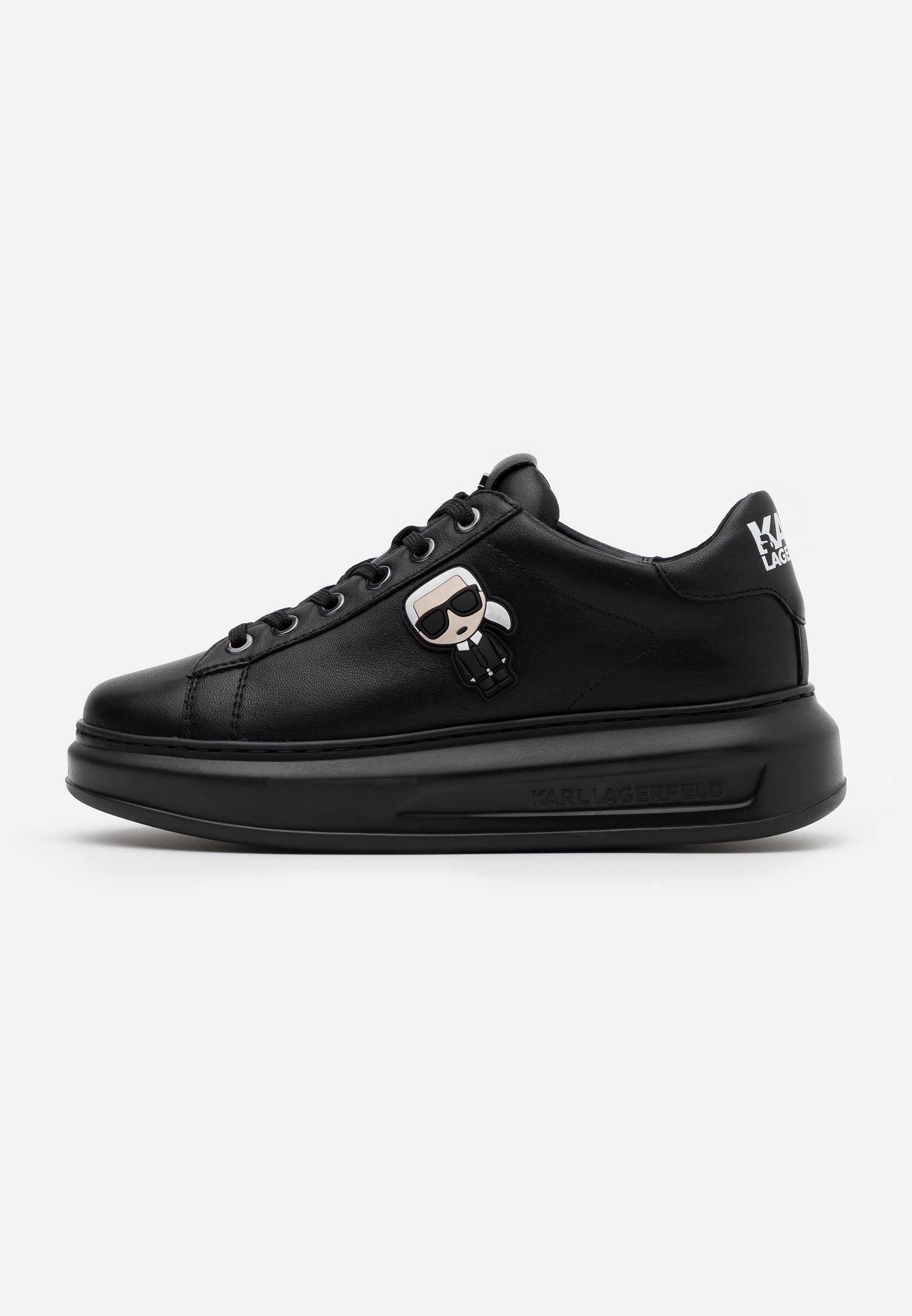 KARL LAGERFELD KAPRI IKONIC LACE Joggesko black Zalando.no KARL LAGERFELD SKOOL IKONIC LACE Høye joggesko black