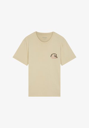 Wrangler, SMALL GRAPHIC TEE - Basic T-shirt - almond milk