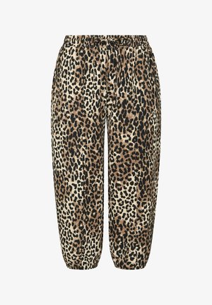 Yours Clothing, PLUS SIZE WIDE LEG TROUSERS - Broek - brown