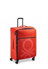 Delsey Paris COLOR BLOCK TROLLEY MIT DEHNFALTE - Trolley - red