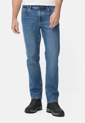 camel active, RELAXED FIT JEANS MIT 2-WEGE STRETCH - Straight leg jeans - ocean blue