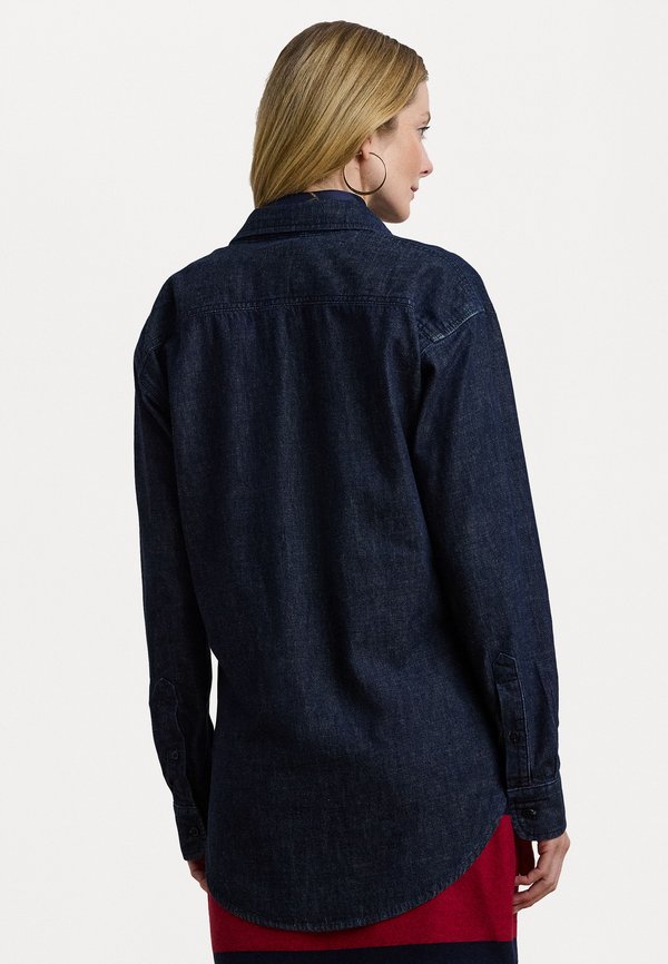 RELAXED FIT DENIM SHIRT - Button-down blouse - rinse wash2