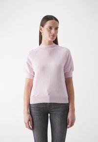 Bruuns Bazaar ANEMONEBBHALIAS KNIT - Paprasti marškinėliai - light rosa