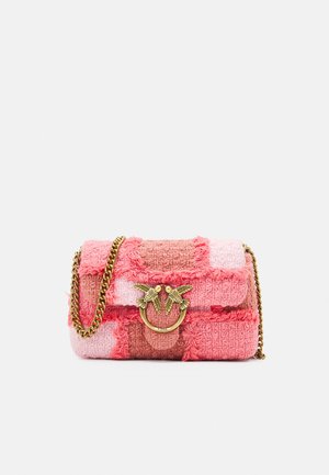 LOVE BABY PUFF PATCHWORK - Schoudertas - rosa/polignac/antique gold
