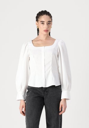 Vero Moda VMFRIDA - Hemdbluse - snow white