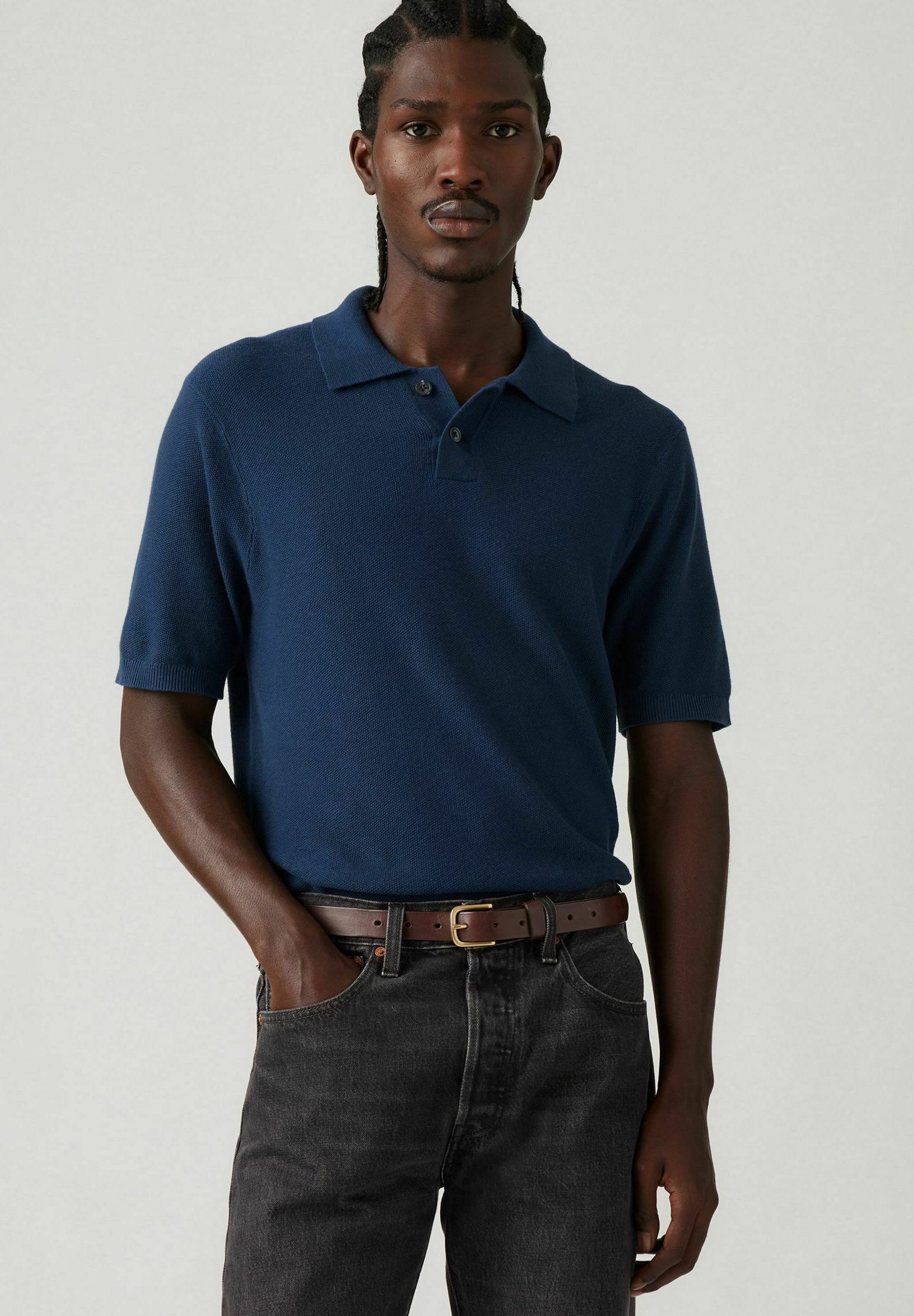 トップス OVY Standard Seed Stitch Polo Standard Seed Stitch Polo | OVY