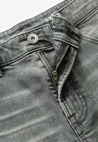 Next SKINNY FIT STRETCH - Jeans Shorts - grey