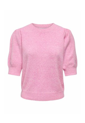 ONLY, ONLRICA 2/4 PULLOVER KNT NOOS - T-shirt basique - begonia pink