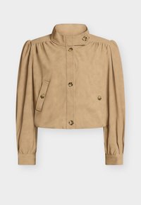 LEON VEGAN LEATHER JACKET - Μπουφάν από συνθετικό δέρμα - soft beige