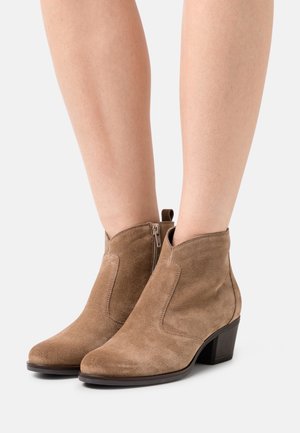 Anna Field Bottines de cowboy / motard - sand