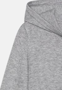 Gina Tricot Young YOGA HOOD - Kardigan - grey melange