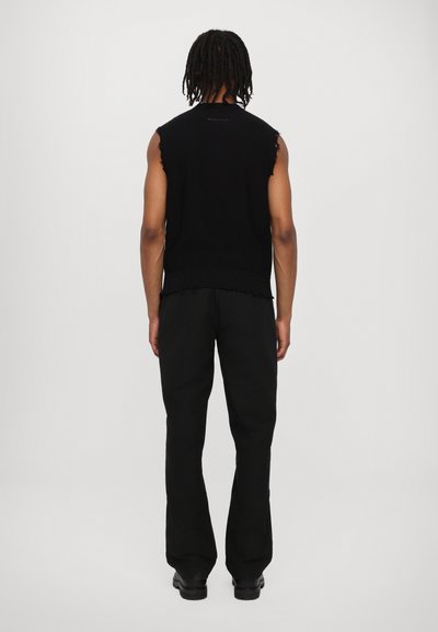 MM6 Maison Margiela GILET UNISEX - Vest - black/off white