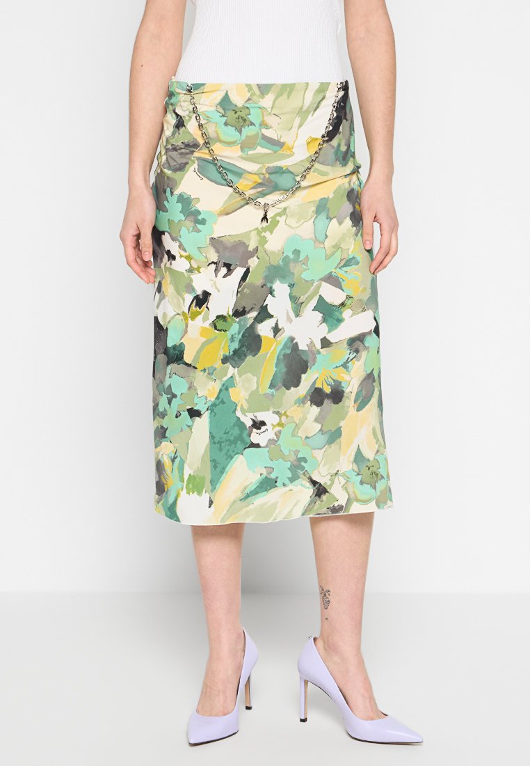 PATRIZIA PEPE A-lijn rok groen