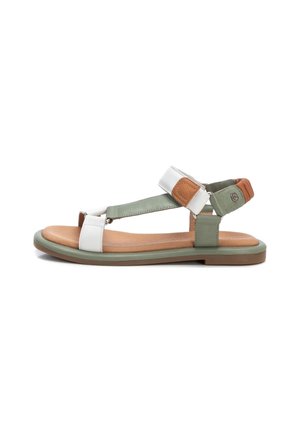 Riemensandalette - green