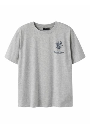 LOOSE FIT - T-shirts print - light grey melange