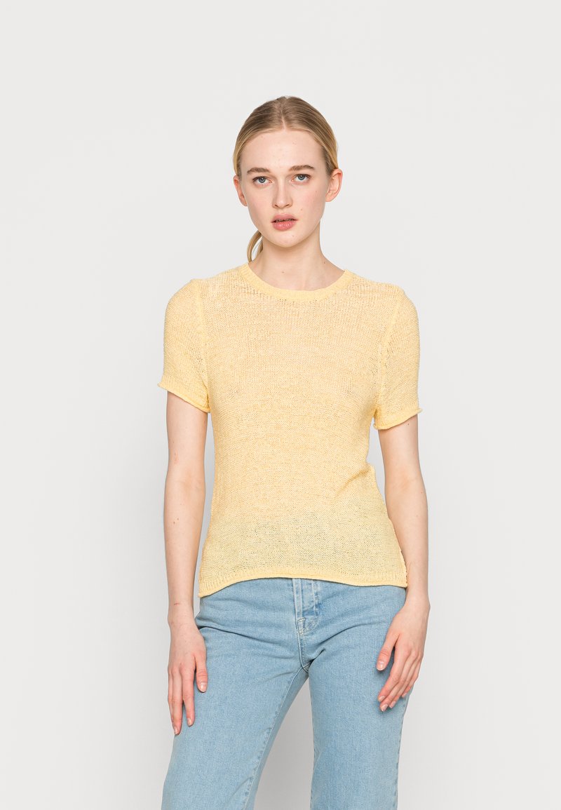 ONLY ONLSUNNY - T-shirt básica - straw