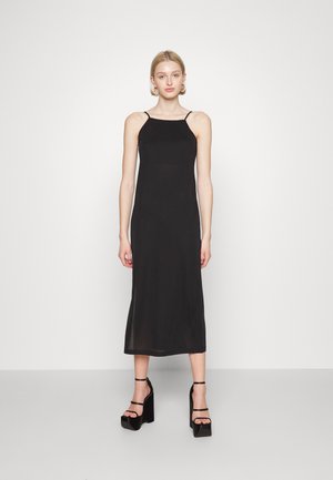 Pieces PCKATELYNN STRAP MIDI DRESS - Nappali ruha - black
