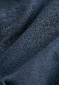 Next SLIM FIT LINEN ELASTICATED DRAWSTRING - Kalhoty - navy blue