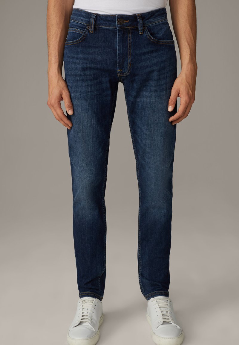 Strellson ROBIN - Slim fit jeans - medium blue/blue - Zalando