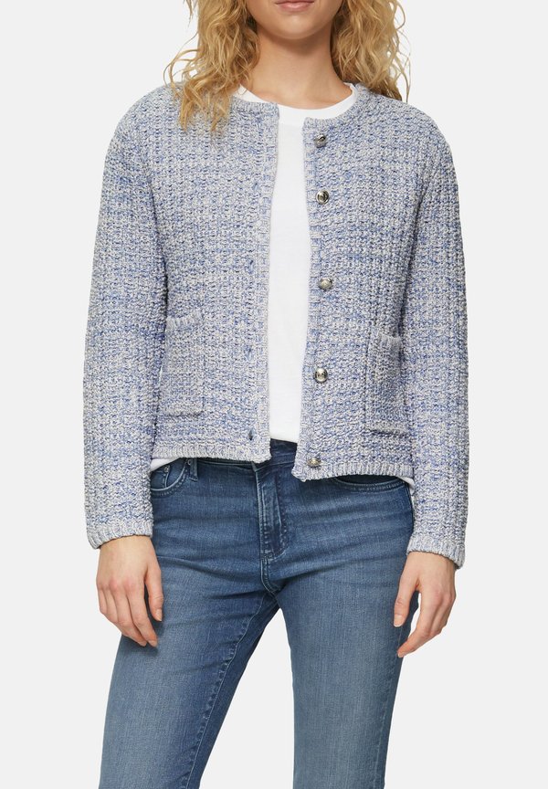 Strickjacke - blau