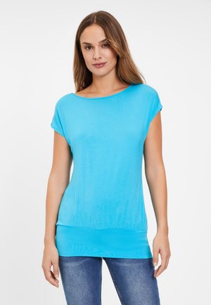T-shirt basic - türkis