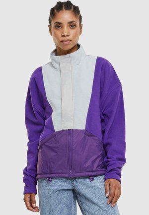 Fleecejacke - realviolet lightasphalt