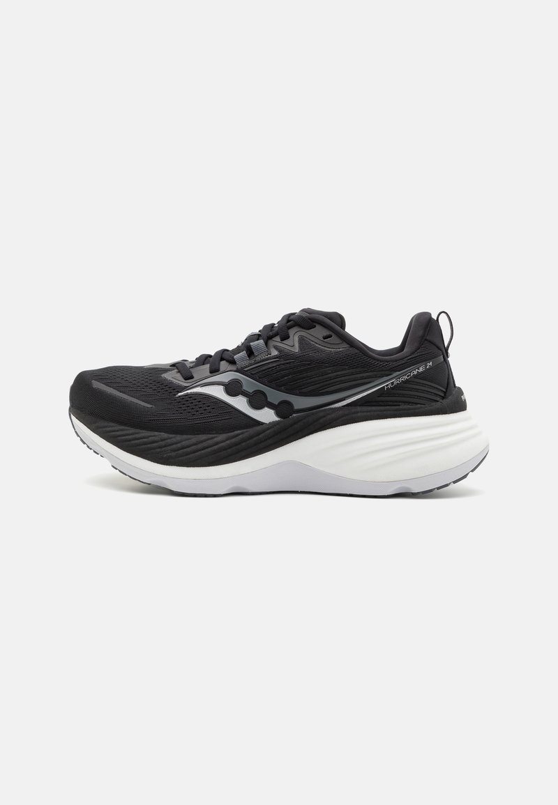 Saucony HURRICANE 24 - Chaussures de running sur route - black/carbon