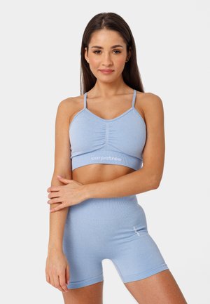 ALLURE SEAMLESS  - Reggiseno sportivo con sostegno leggero - light blue