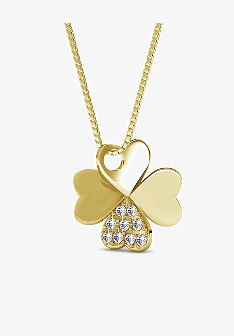 MYC Paris LUCKY CLOVER - Hanger - doré cristal