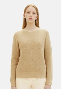 TOM TAILOR - Maglione - beige Immagine in miniatura 1