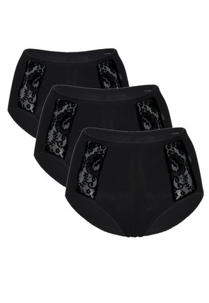 LOVELY - 3 PACK - Slip Maxi - Culotte - black