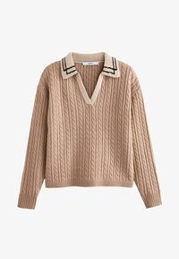 Ausgewählt, camel brown