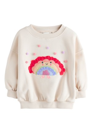 Next, REGULAR FIT - CREW NECK  - Sweatshirt - cream rainbow taco