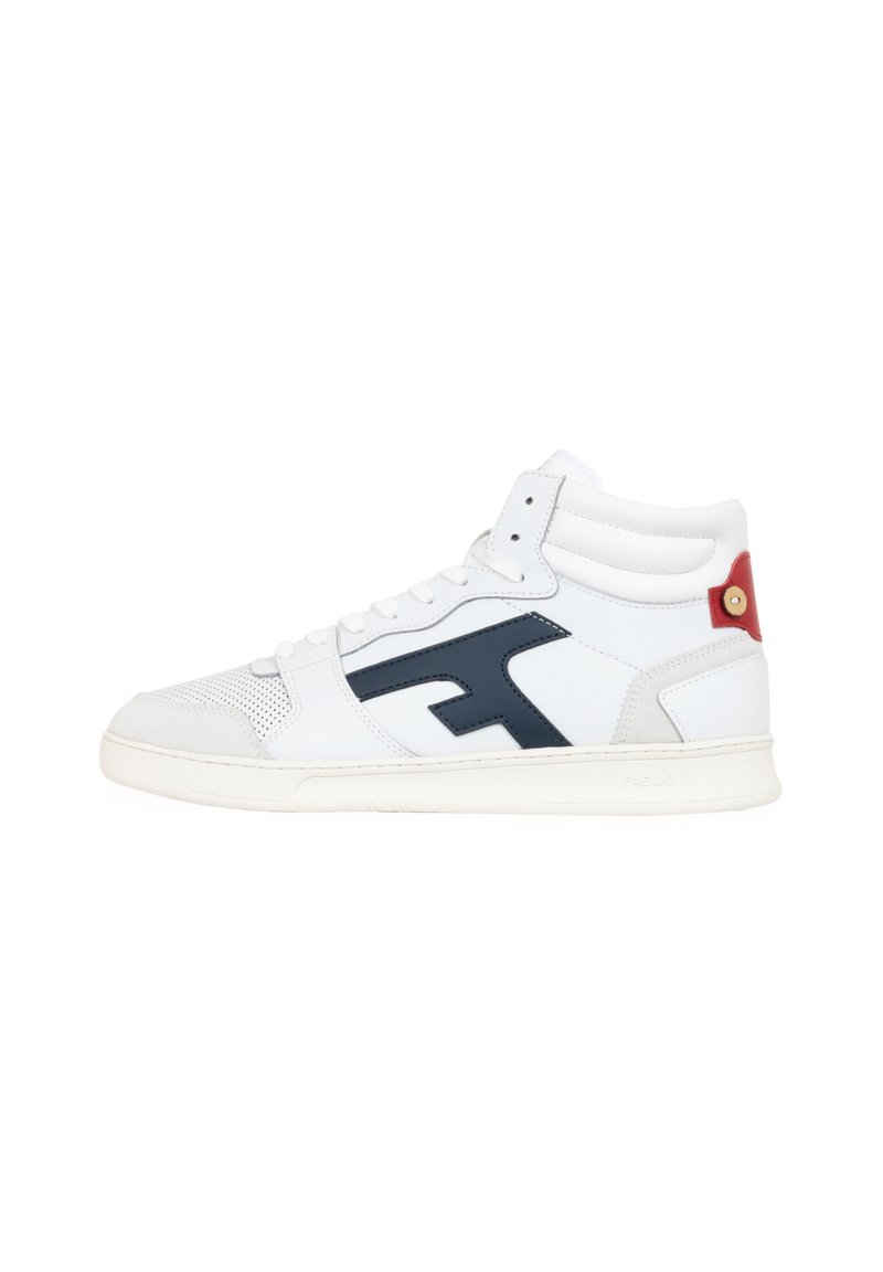 Faguo Baskets montantes - blanc - ZALANDO.FR