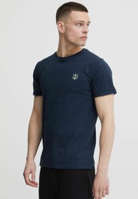 INDICODE JEANS IDGabrix - Marškinėliai su spaudiniu - navy