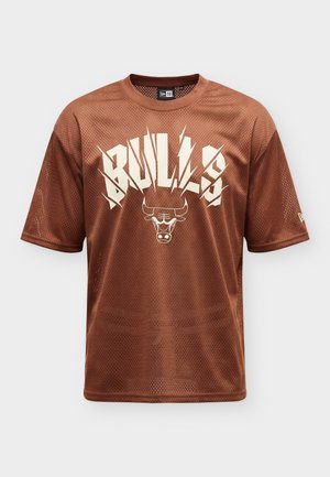 New Era, CHICAGO BULLS NBA CORE PLUS TEE - Article de supporter d'équipe de club - dau